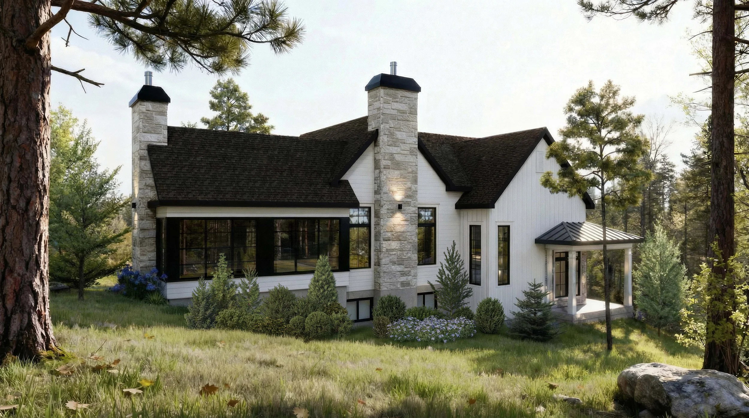 Secteur Les Villas - Le Norden - Projet immobilier à Saint-Sauveur, Laurentides