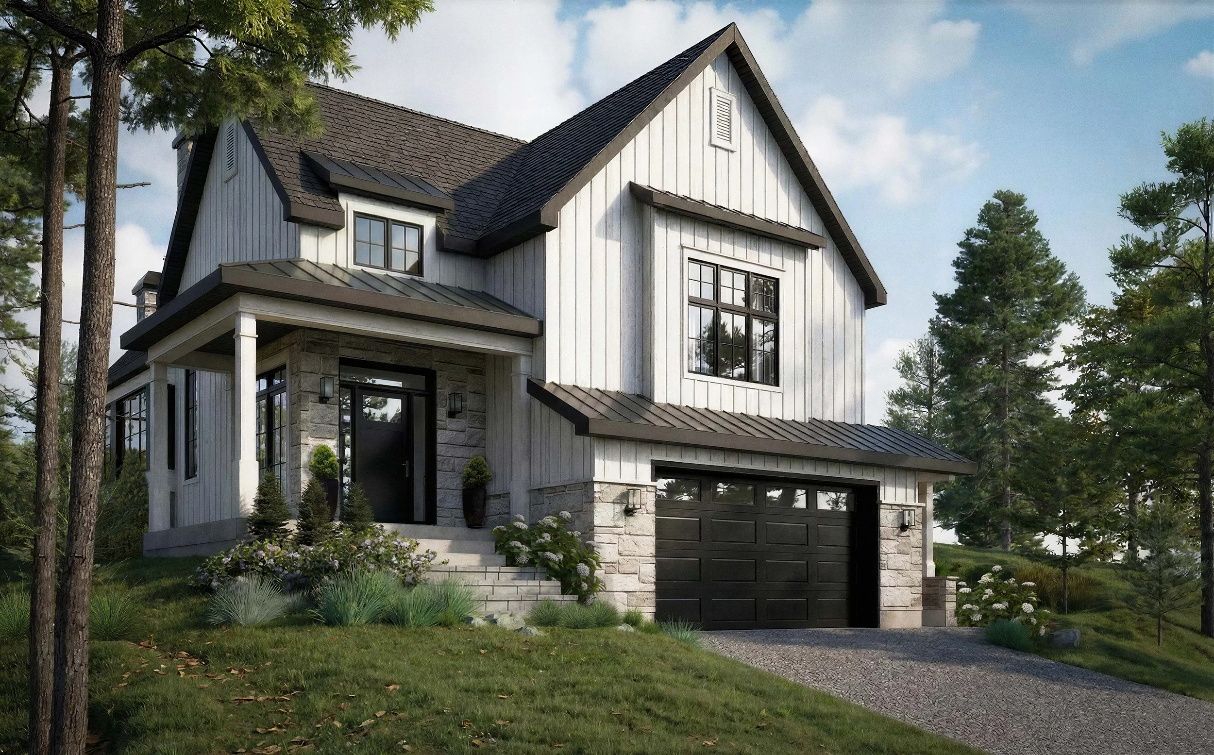 Secteur Les Villas - Le Norden - Projet immobilier à Saint-Sauveur, Laurentides